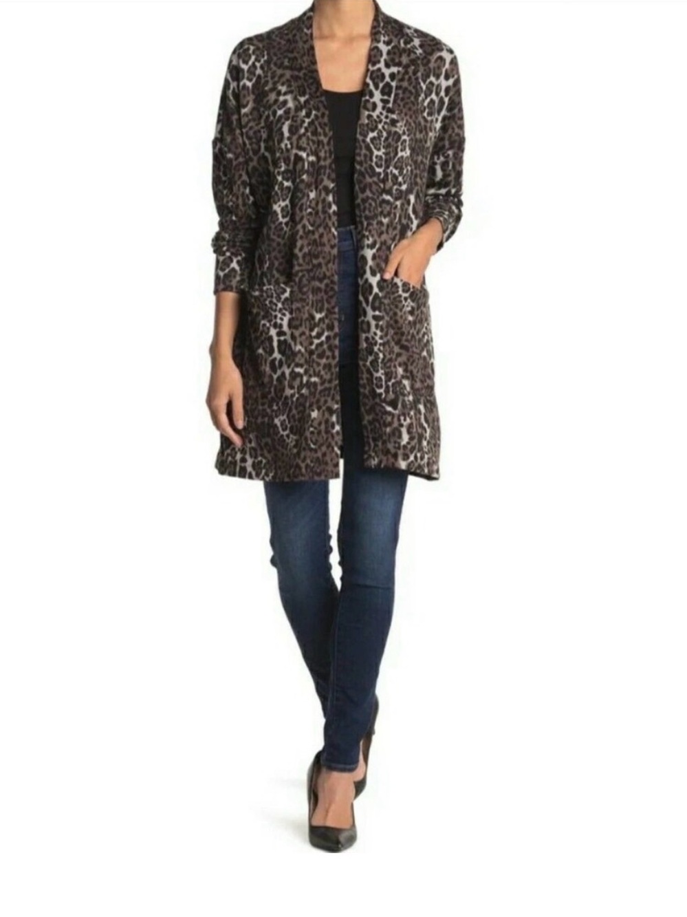 Sanctuary Leopard Print Cardigan